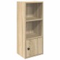 vidaXL Βιβλιοθήκη Sonoma Δρυς 31x24x77 εκ. από Επεξεργασμένο Ξύλο