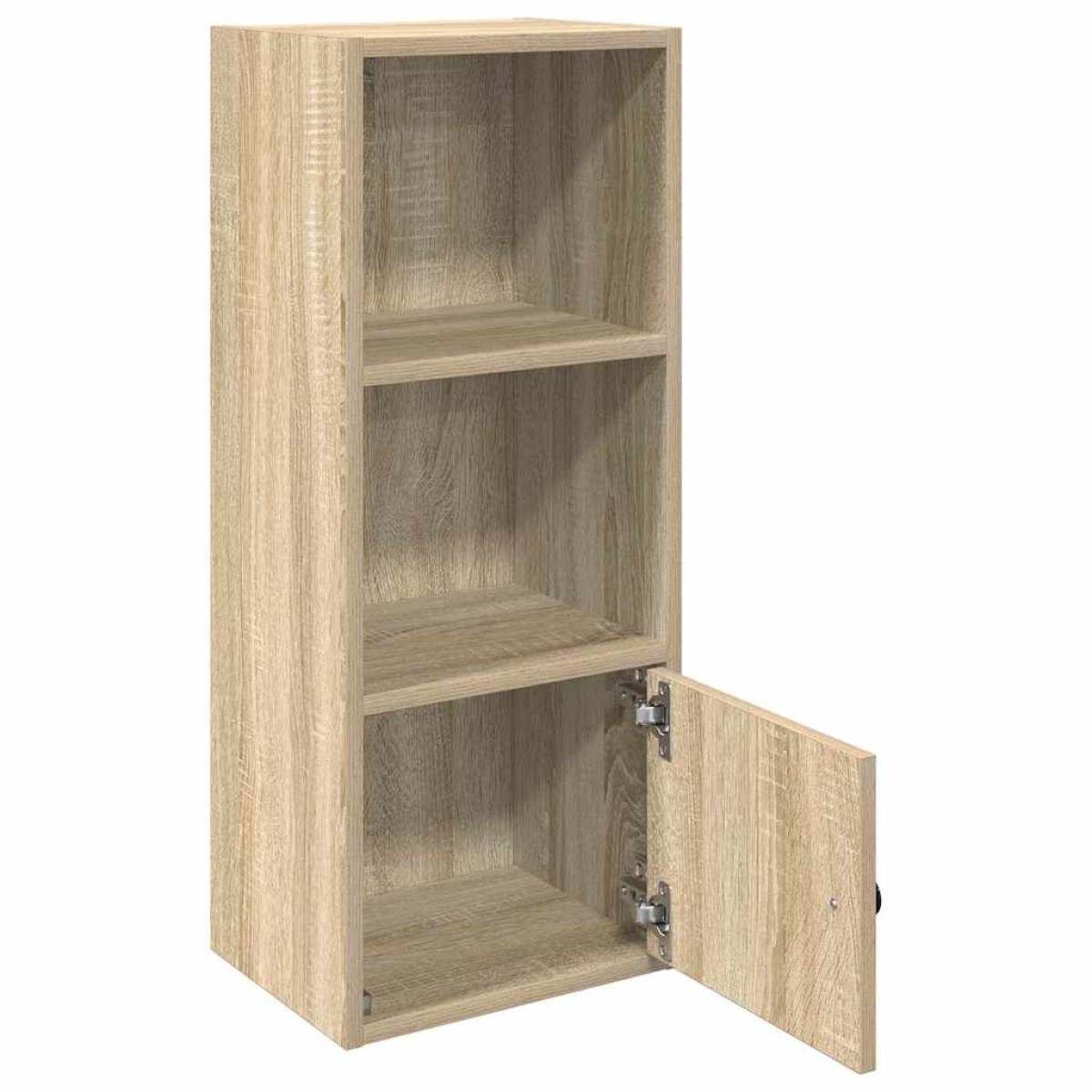vidaXL Βιβλιοθήκη Sonoma Δρυς 31x24x77 εκ. από Επεξεργασμένο Ξύλο