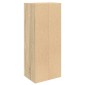 vidaXL Βιβλιοθήκη Sonoma Δρυς 31x24x77 εκ. από Επεξεργασμένο Ξύλο