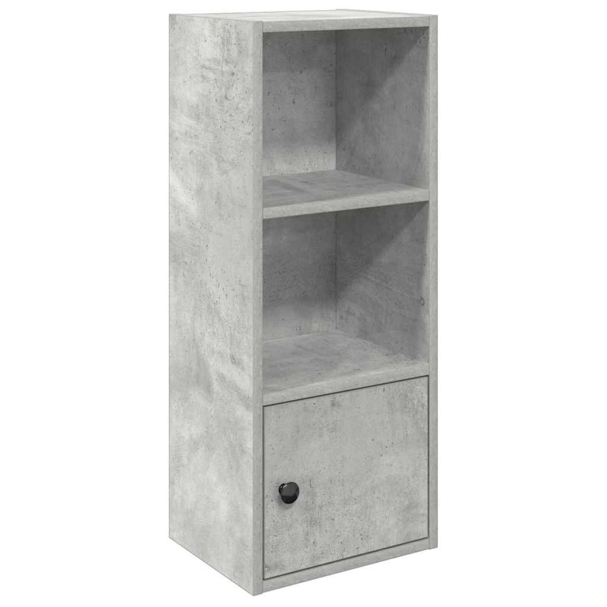 vidaXL Βιβλιοθήκη Γκρι Σκυροδέματος 31x24x77 εκ. Επεξεργ. Ξύλο