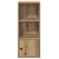 vidaXL Βιβλιοθήκη Αρτισιανή Δρυς 31x24x77 εκ. Επεξ. Ξύλο