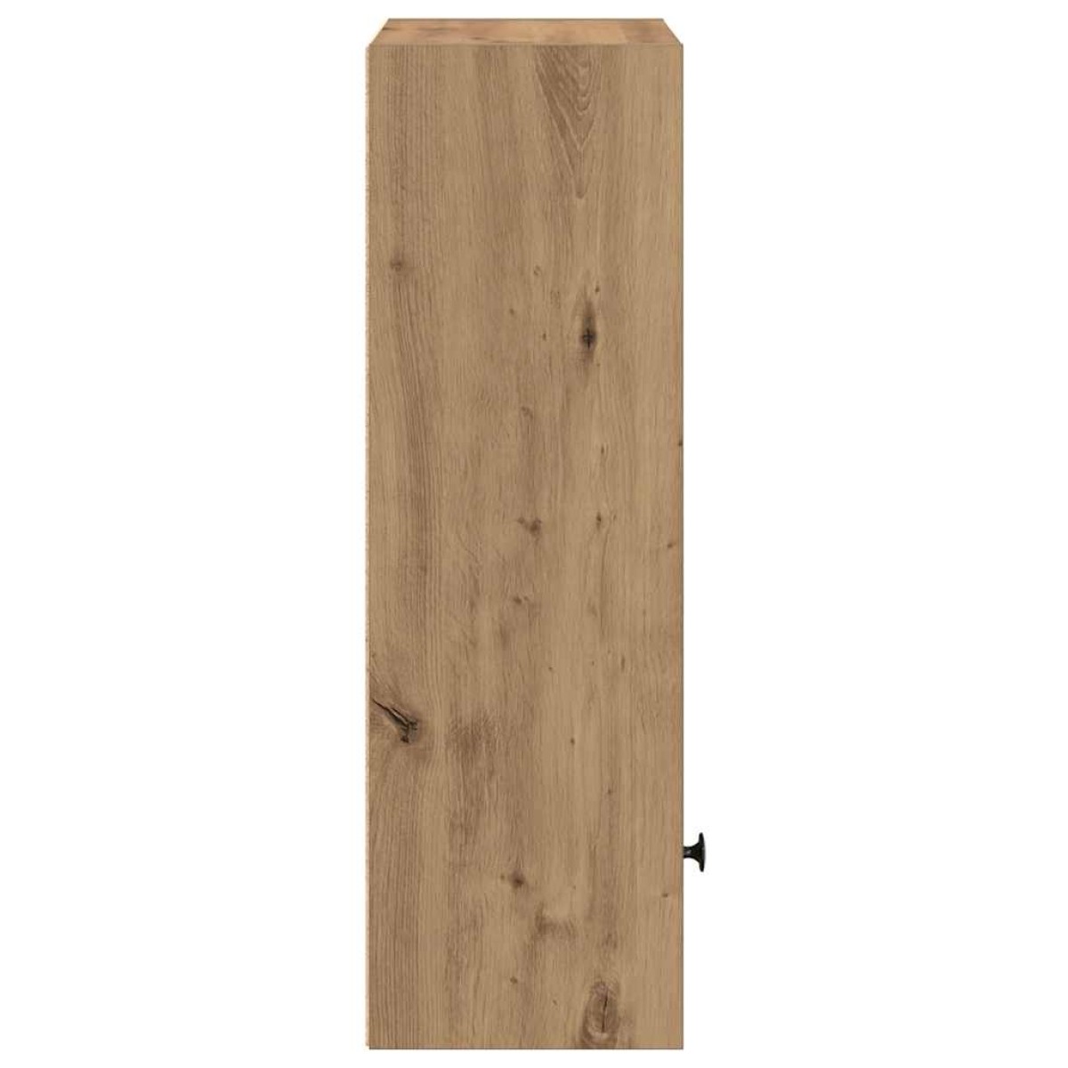 vidaXL Βιβλιοθήκη Αρτισιανή Δρυς 31x24x77 εκ. Επεξ. Ξύλο