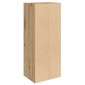 vidaXL Βιβλιοθήκη Αρτισιανή Δρυς 31x24x77 εκ. Επεξ. Ξύλο