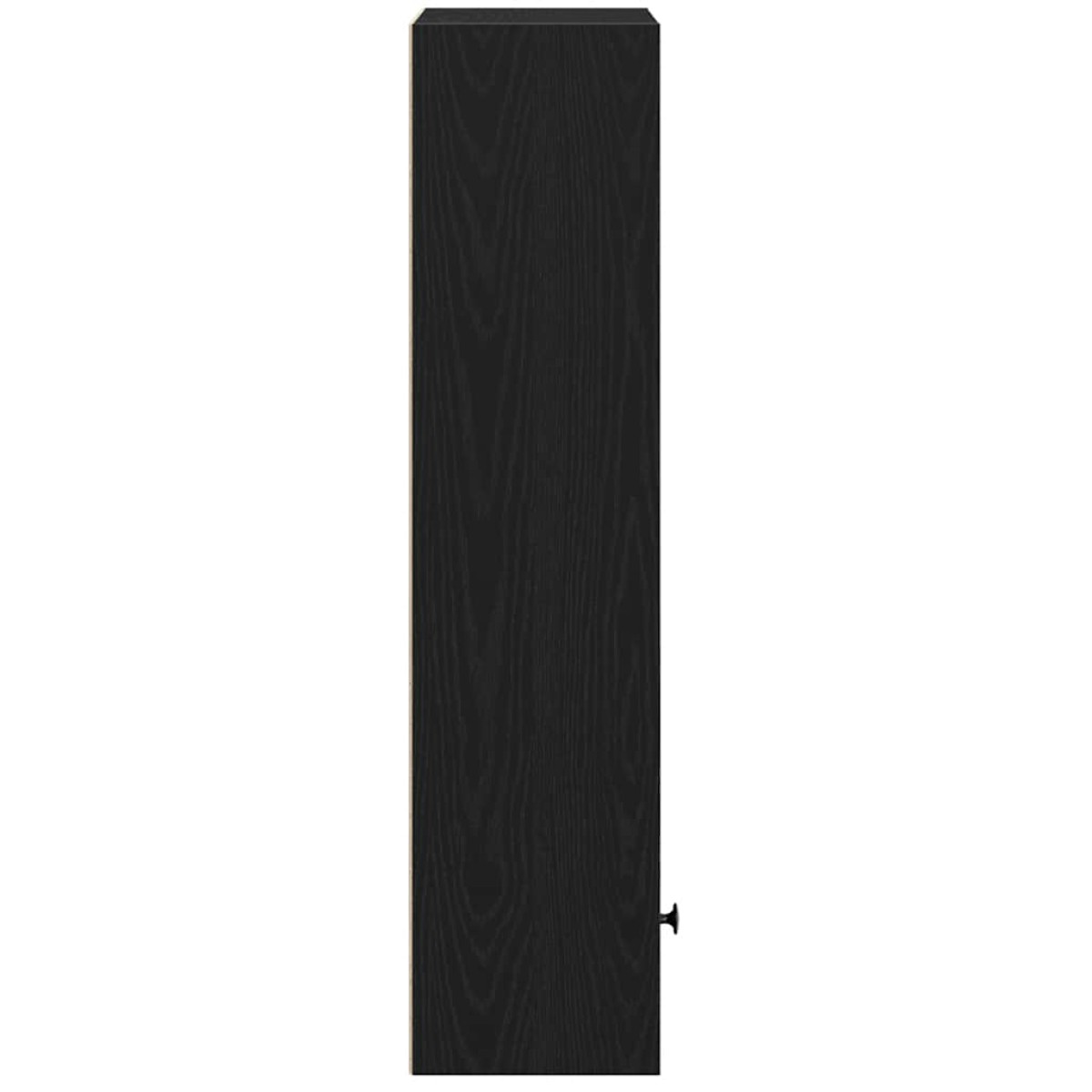 vidaXL Βιβλιοθήκη Μαύρη Δρυς 31x24x102 εκ. Κατασκευασμένο ξύλο