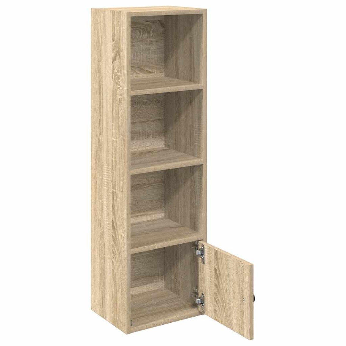 vidaXL Βιβλιοθήκη Sonoma Δρυς 31x24x102 εκ. από Επεξεργασμένο Ξύλο