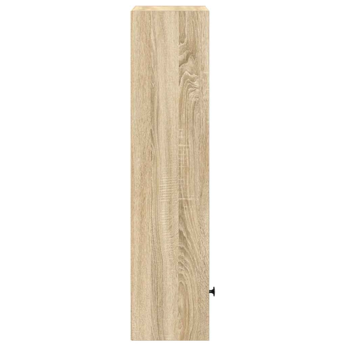 vidaXL Βιβλιοθήκη Sonoma Δρυς 31x24x102 εκ. από Επεξεργασμένο Ξύλο
