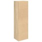 vidaXL Βιβλιοθήκη Sonoma Δρυς 31x24x102 εκ. από Επεξεργασμένο Ξύλο