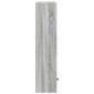 vidaXL Βιβλιοθήκη Γκρι Sonoma 31x24x102 εκ. από Επεξεργασμένο Ξύλο