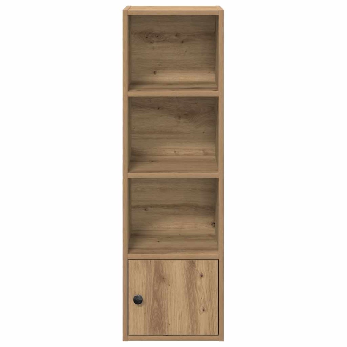 vidaXL Βιβλιοθήκη Αρτισιανή Δρυς 31x24x102 εκ. Επεξ. Ξύλο
