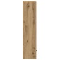 vidaXL Βιβλιοθήκη Αρτισιανή Δρυς 31x24x102 εκ. Επεξ. Ξύλο