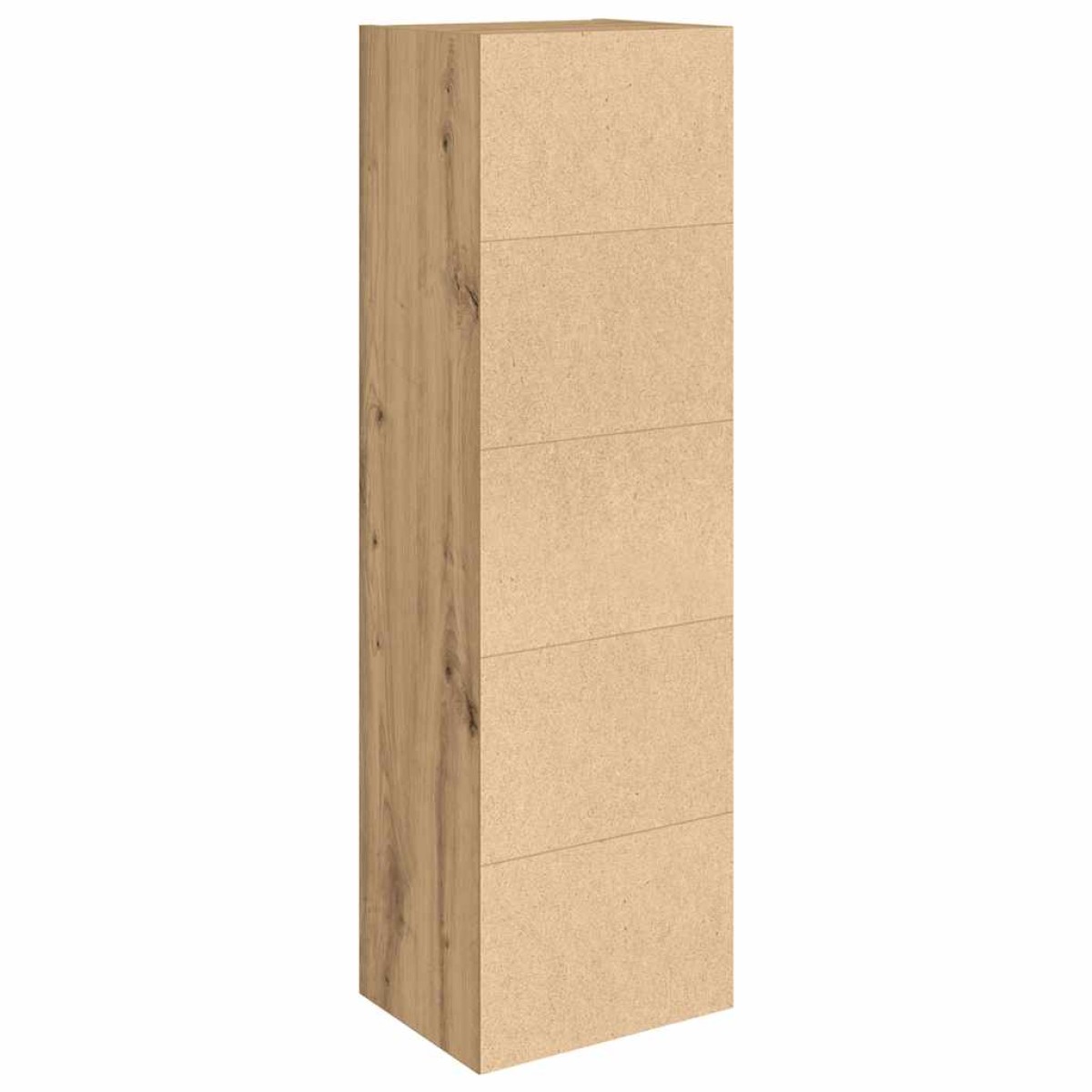 vidaXL Βιβλιοθήκη Αρτισιανή Δρυς 31x24x102 εκ. Επεξ. Ξύλο