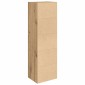 vidaXL Βιβλιοθήκη Αρτισιανή Δρυς 31x24x102 εκ. Επεξ. Ξύλο