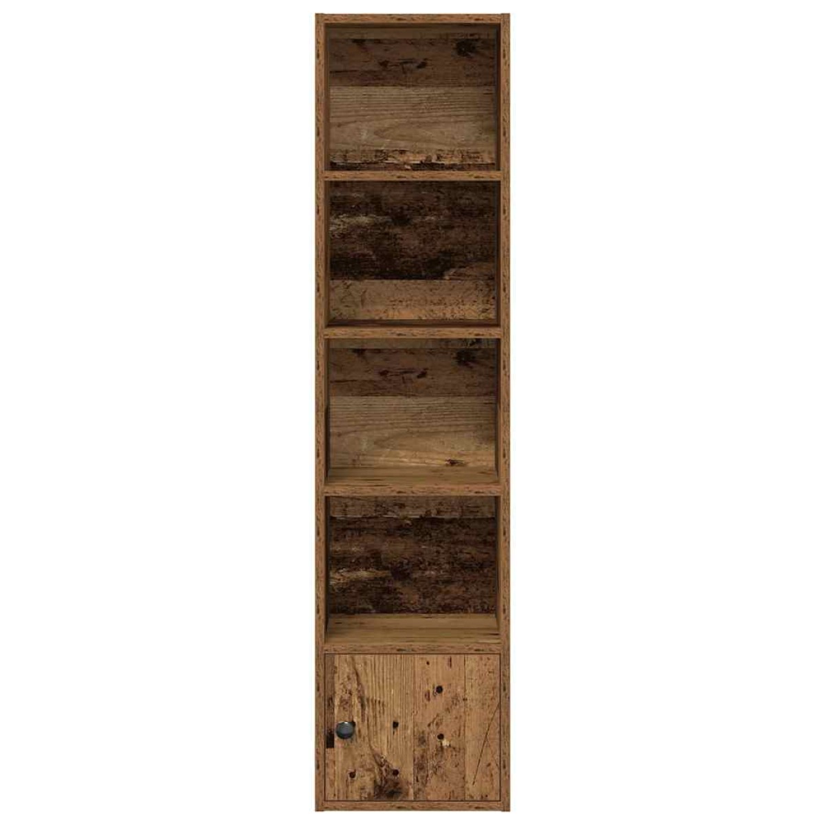 vidaXL Βιβλιοθήκη Όψη Παλαιού Ξύλου 31x24x127 εκ. Επεξεργασμένο Ξύλο