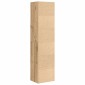 vidaXL Βιβλιοθήκη Αρτισιανή Δρυς 31x24x127 εκ. Επεξ. Ξύλο