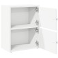 vidaXL Βιβλιοθήκη Λευκή 40x24x52 εκ. από Επεξεργασμένο Ξύλο