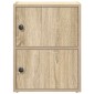 vidaXL Βιβλιοθήκη Sonoma Δρυς 40x24x52 εκ. από Επεξεργασμένο Ξύλο