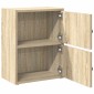 vidaXL Βιβλιοθήκη Sonoma Δρυς 40x24x52 εκ. από Επεξεργασμένο Ξύλο