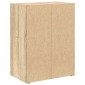 vidaXL Βιβλιοθήκη Sonoma Δρυς 40x24x52 εκ. από Επεξεργασμένο Ξύλο