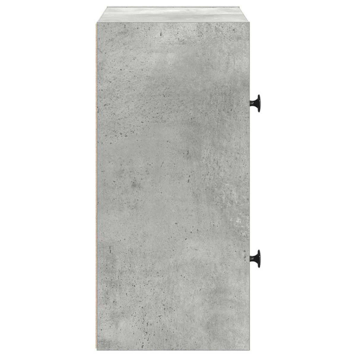 vidaXL Βιβλιοθήκη Γκρι Σκυροδέματος 40x24x52 εκ. Επεξεργ. Ξύλο