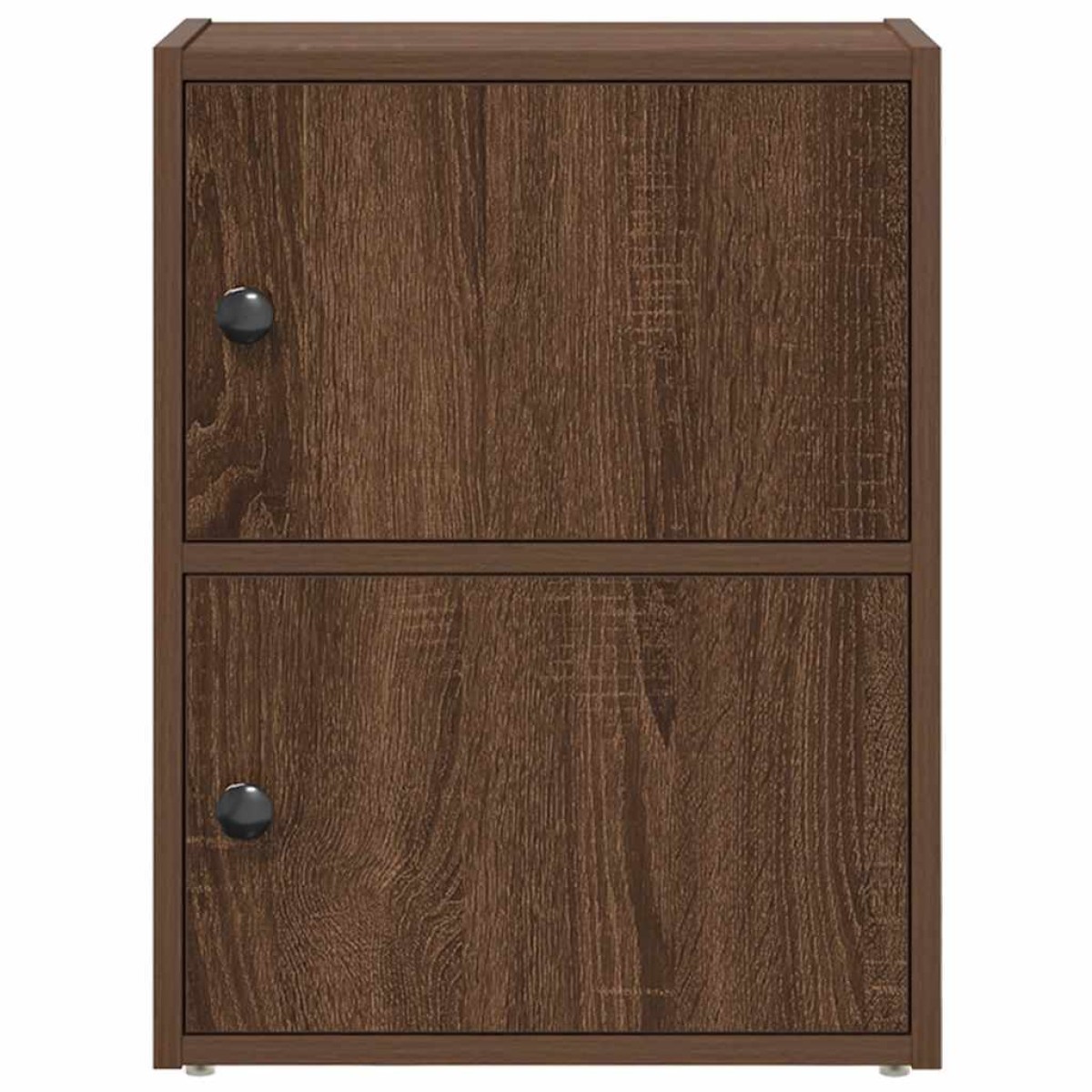 vidaXL Βιβλιοθήκη Καφέ Δρυς 40x24x52 εκ. από Επεξεργασμένο Ξύλο