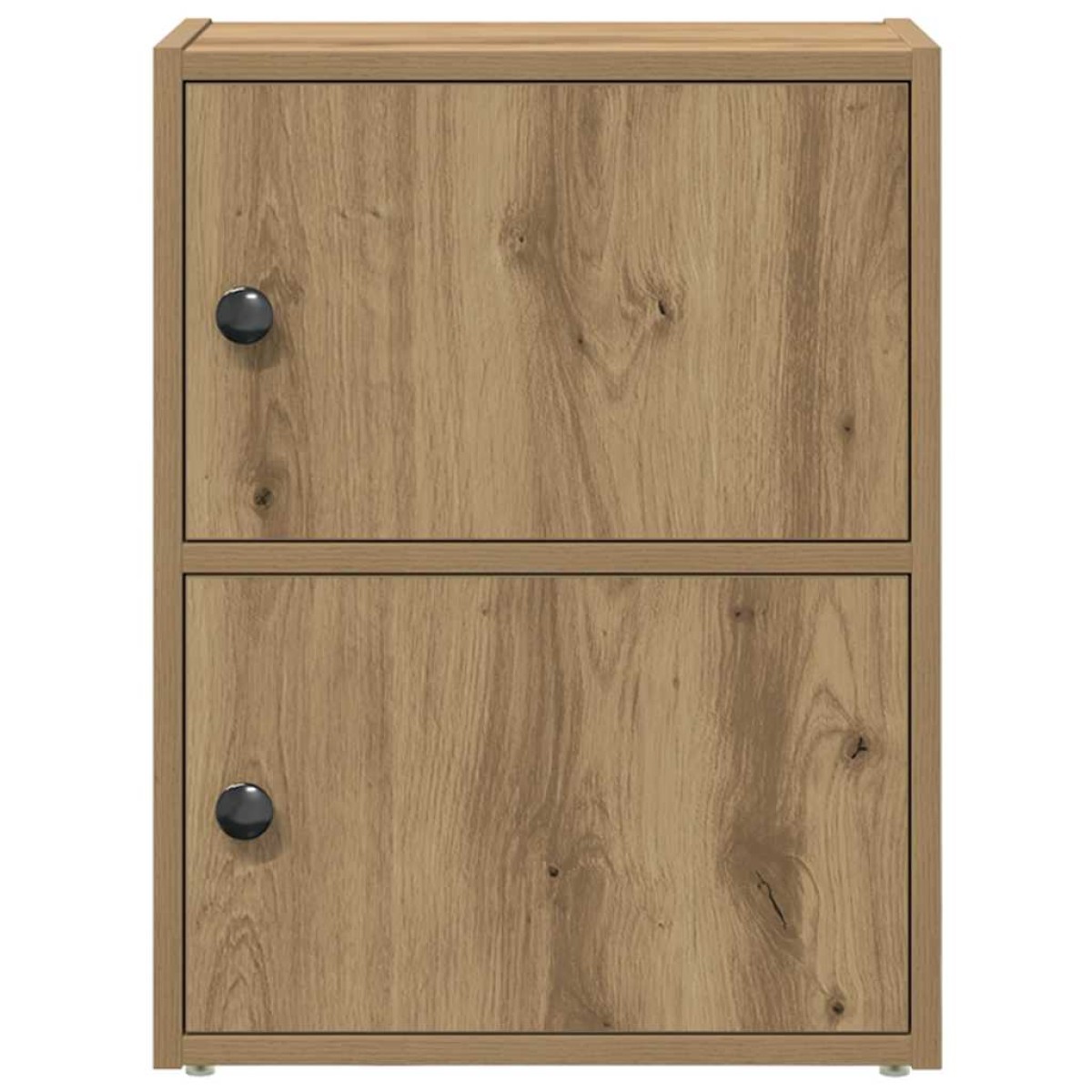 vidaXL Βιβλιοθήκη Αρτισιανή Δρυς 40x24x52 εκ. Επεξ. Ξύλο