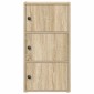 vidaXL Βιβλιοθήκη Sonoma Δρυς 40x24x77 εκ. από Επεξεργασμένο Ξύλο