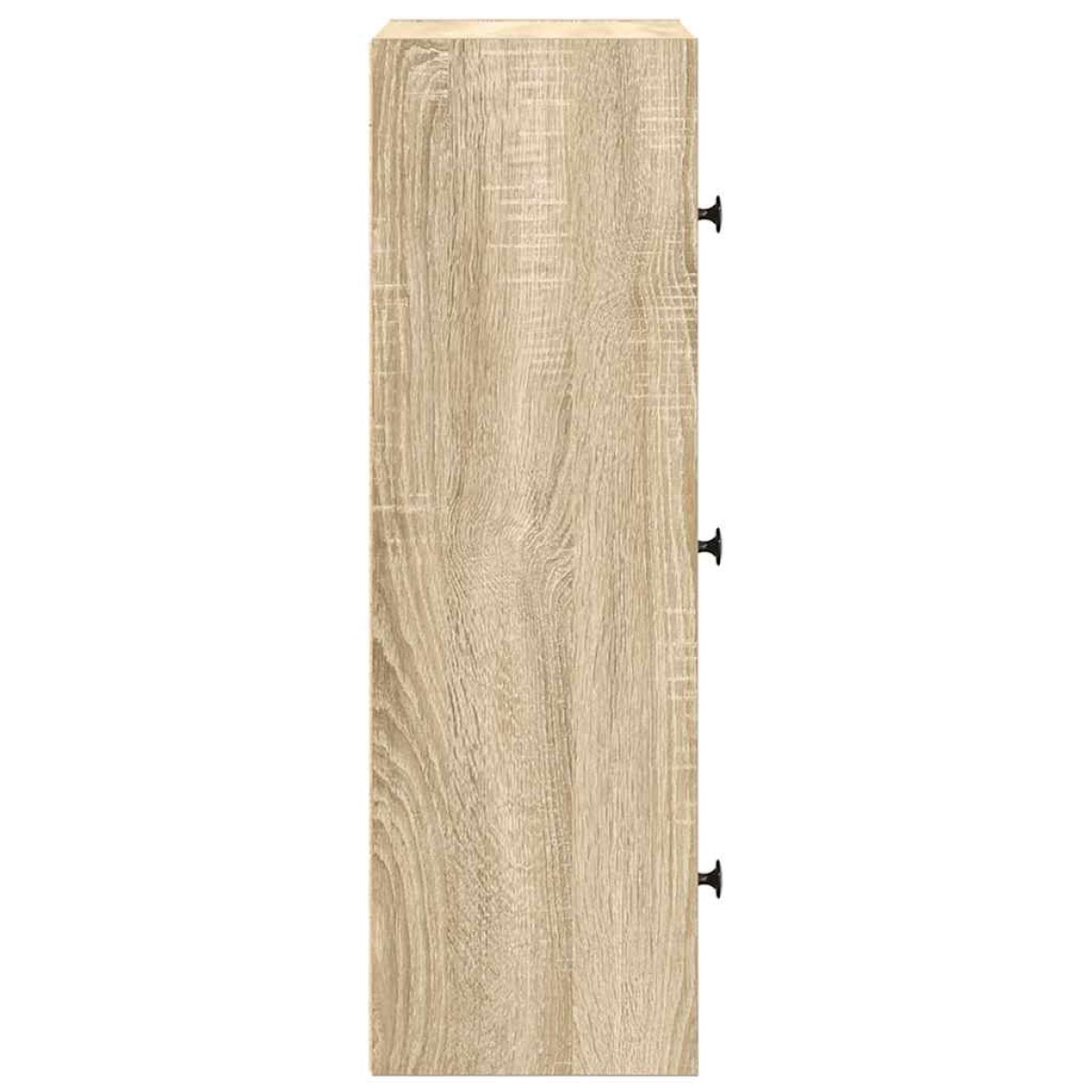 vidaXL Βιβλιοθήκη Sonoma Δρυς 40x24x77 εκ. από Επεξεργασμένο Ξύλο