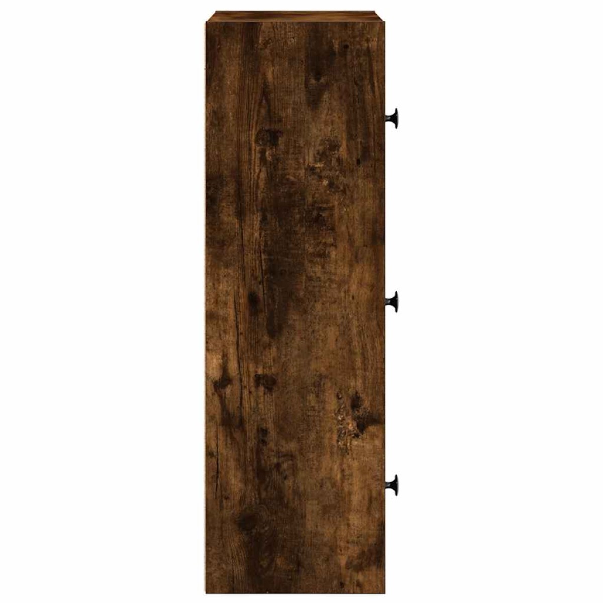 vidaXL Βιβλιοθήκη Καπνιστή Δρυς 40x24x77 εκ. από Επεξεργασμένο Ξύλο