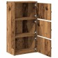 vidaXL Βιβλιοθήκη Όψη Παλαιού Ξύλου 40x24x77 εκ. Επεξεργασμένο Ξύλο