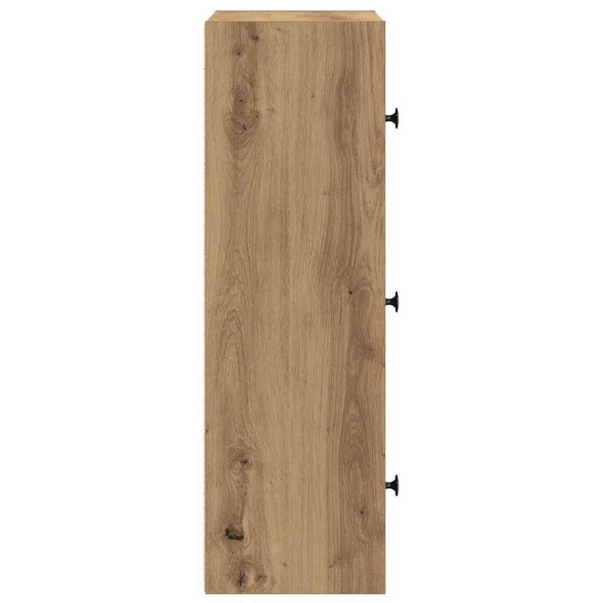 vidaXL Βιβλιοθήκη Αρτισιανή Δρυς 40x24x77 εκ. Επεξ. Ξύλο