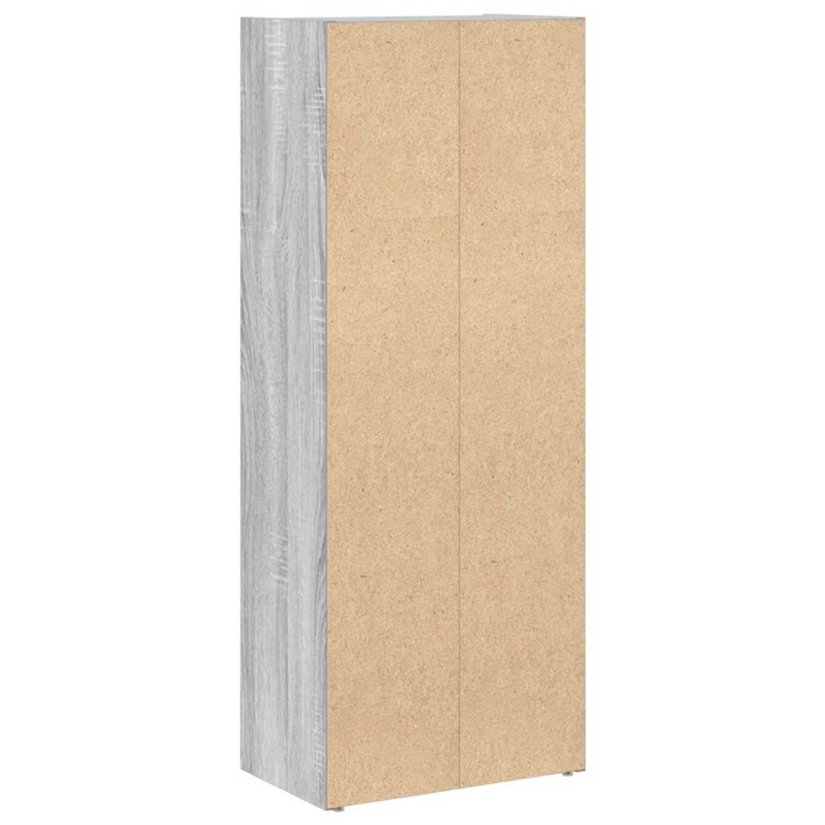 vidaXL Βιβλιοθήκη Γκρι Sonoma 40x24x102 εκ. από Επεξεργασμένο Ξύλο