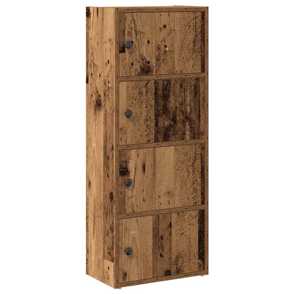 vidaXL Βιβλιοθήκη Όψη Παλαιού Ξύλου 40x24x102 εκ. Επεξεργασμένο Ξύλο