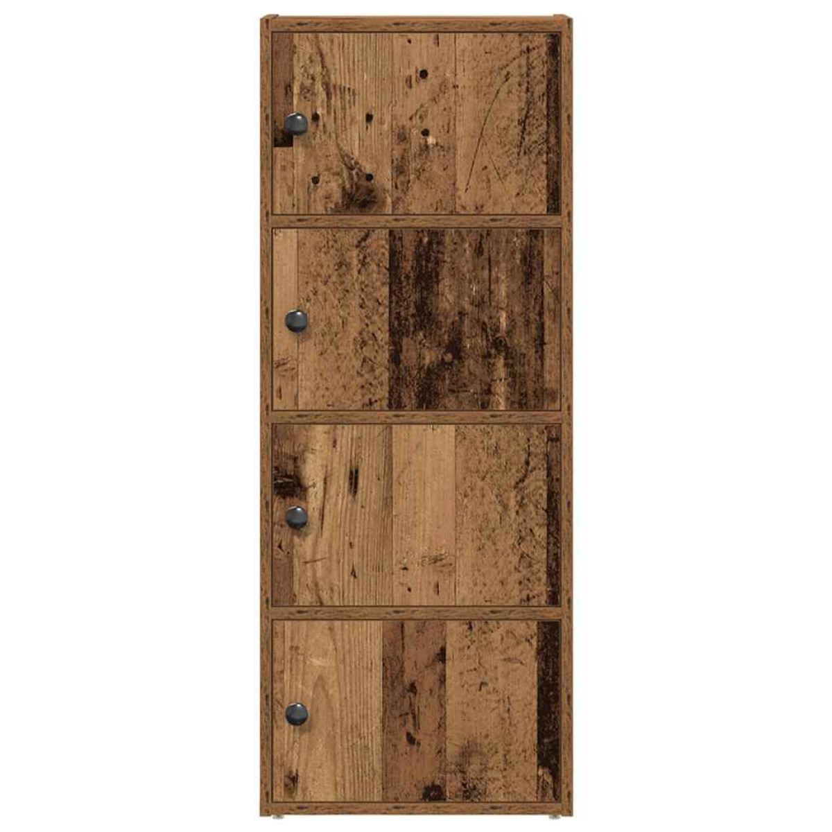 vidaXL Βιβλιοθήκη Όψη Παλαιού Ξύλου 40x24x102 εκ. Επεξεργασμένο Ξύλο