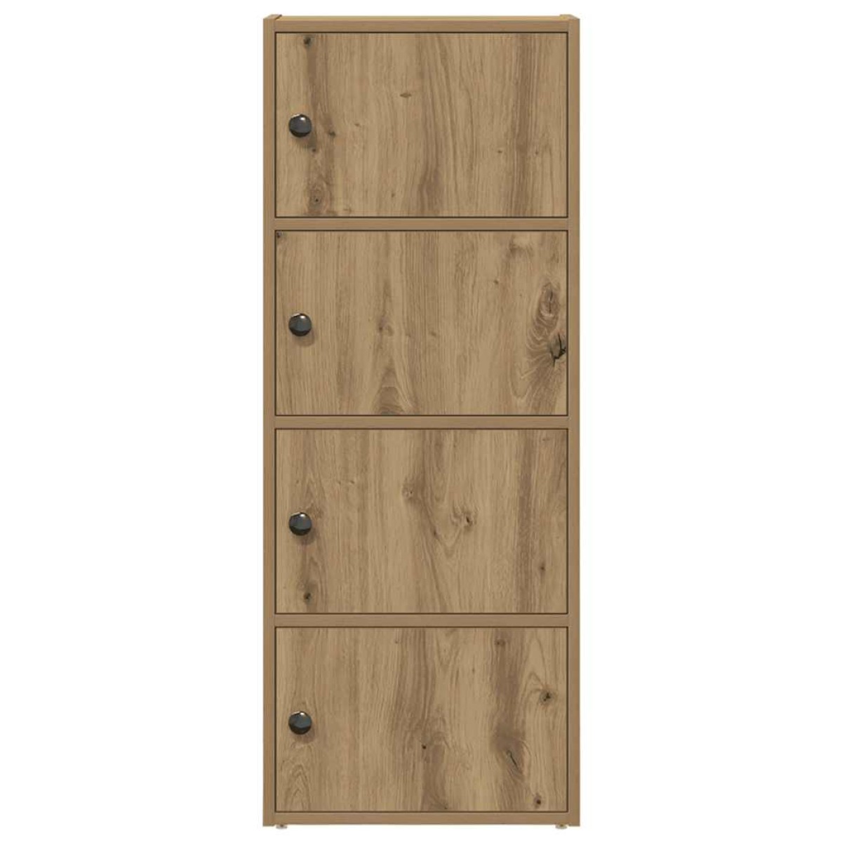 vidaXL Βιβλιοθήκη Αρτισιανή Δρυς 40x24x102 εκ. Επεξ. Ξύλο