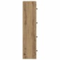 vidaXL Βιβλιοθήκη Αρτισιανή Δρυς 40x24x102 εκ. Επεξ. Ξύλο
