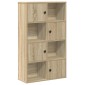 vidaXL Βιβλιοθήκη Sonoma Δρυς 60x24x101,5 εκ. από Επεξεργασμένο Ξύλο