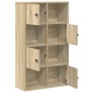vidaXL Βιβλιοθήκη Sonoma Δρυς 60x24x101,5 εκ. από Επεξεργασμένο Ξύλο