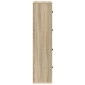 vidaXL Βιβλιοθήκη Sonoma Δρυς 60x24x101,5 εκ. από Επεξεργασμένο Ξύλο