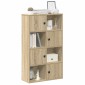 vidaXL Βιβλιοθήκη Sonoma Δρυς 60x24x101,5 εκ. από Επεξεργασμένο Ξύλο