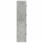 vidaXL Βιβλιοθήκη Γκρι Σκυροδέματος 60x24x101,5 εκ. Επεξεργ. Ξύλο