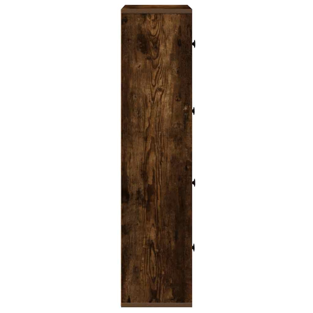 vidaXL Βιβλιοθήκη Καπνιστή Δρυς 60x24x101,5 εκ. από Επεξεργασμένο Ξύλο