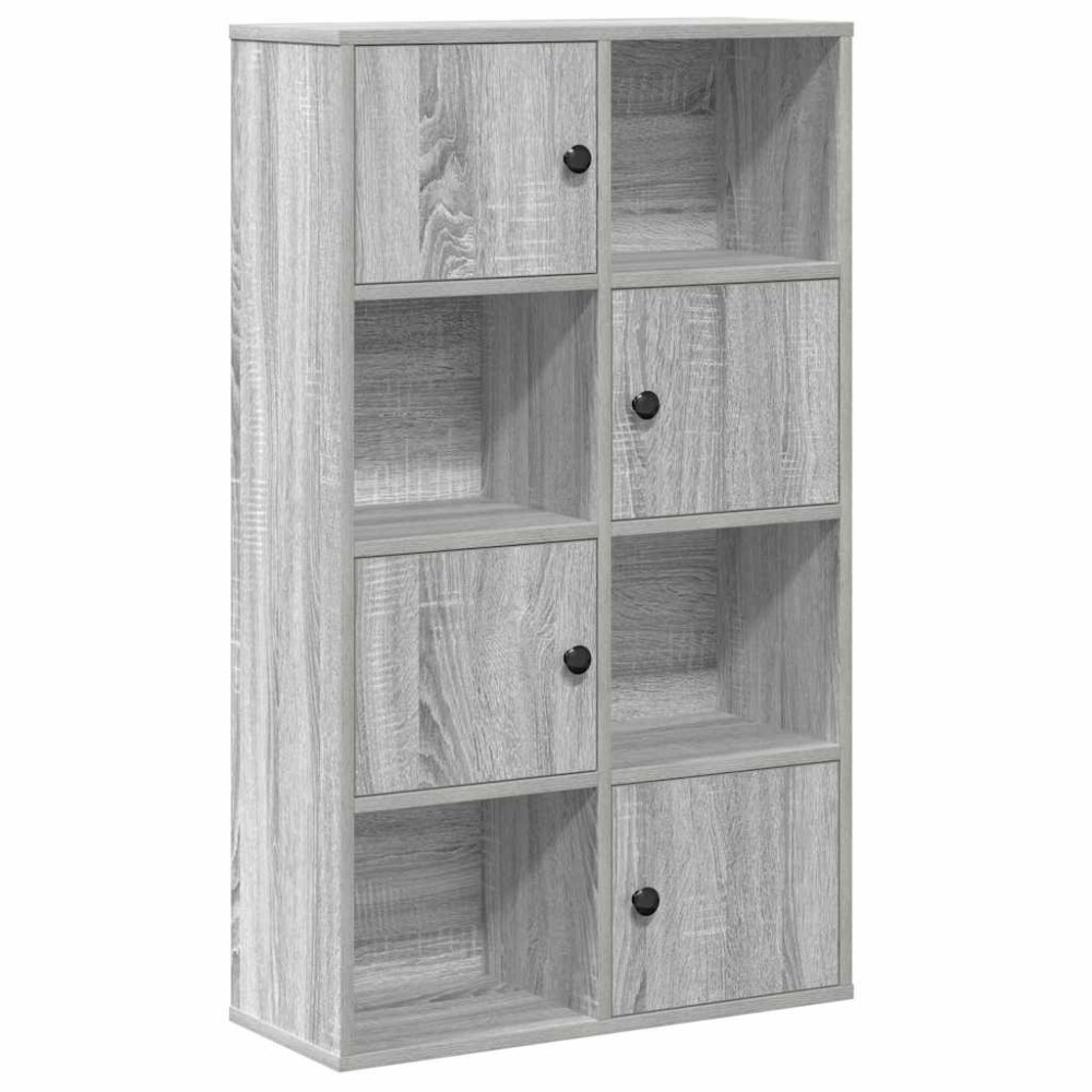 vidaXL Βιβλιοθήκη Γκρι Sonoma 60x24x101,5 εκ. από Επεξεργασμένο Ξύλο