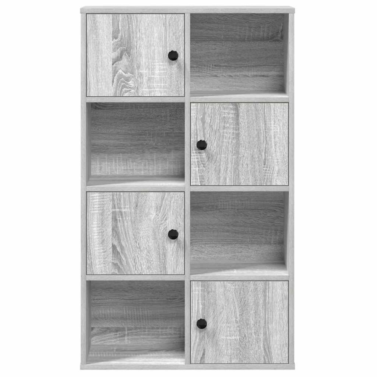 vidaXL Βιβλιοθήκη Γκρι Sonoma 60x24x101,5 εκ. από Επεξεργασμένο Ξύλο