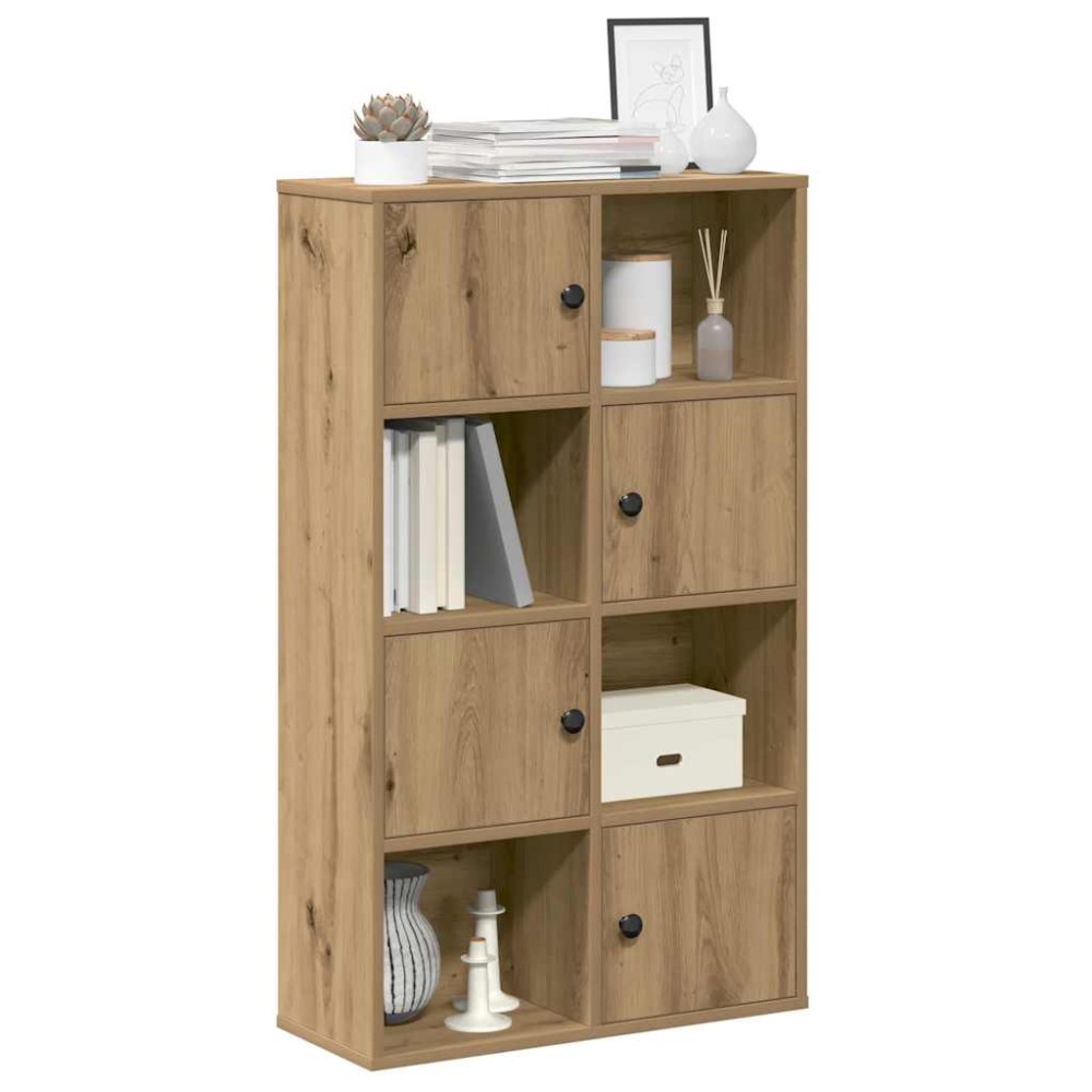 vidaXL Βιβλιοθήκη Αρτισιανή Δρυς 60x24x101,5 εκ. Επεξ. Ξύλο