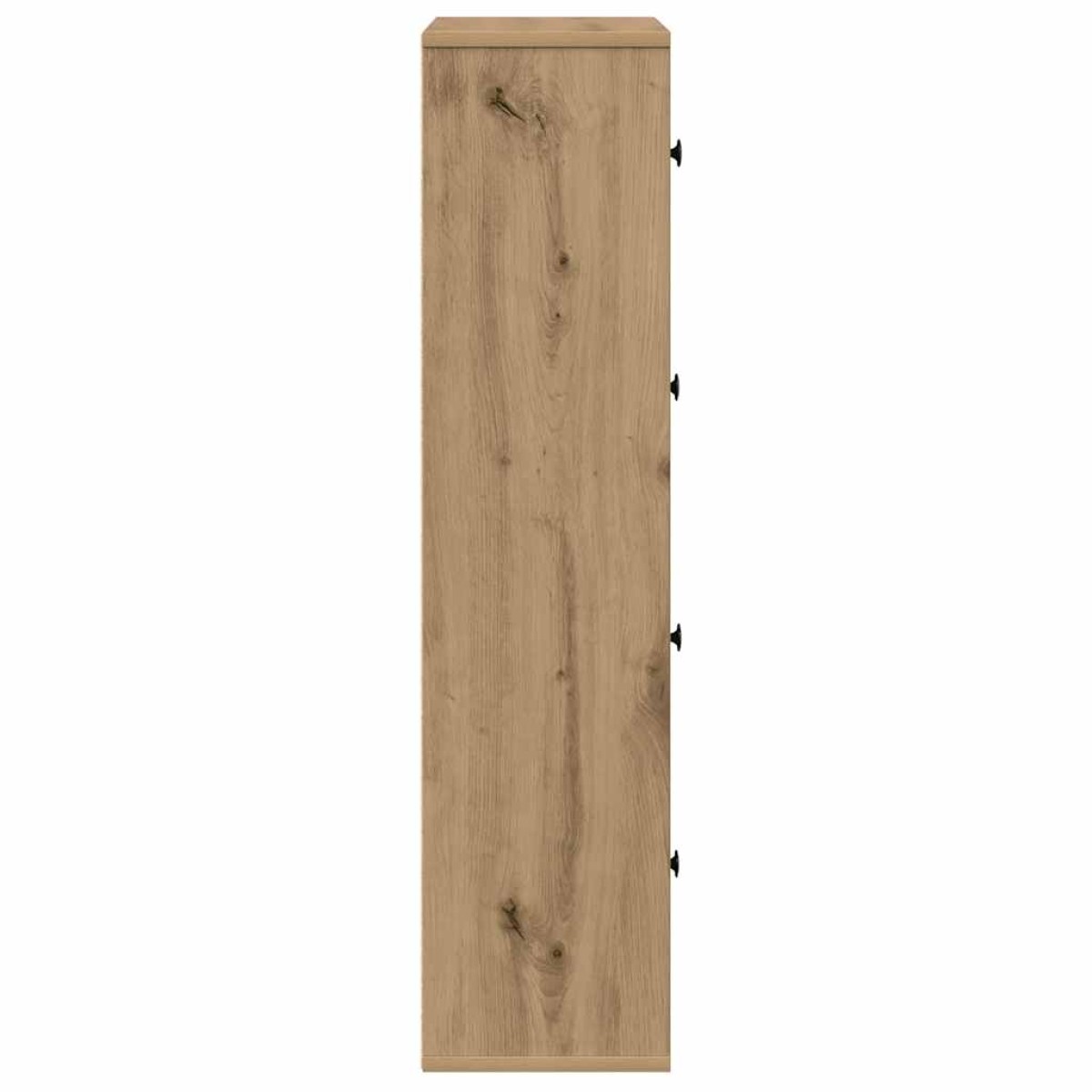 vidaXL Βιβλιοθήκη Αρτισιανή Δρυς 60x24x101,5 εκ. Επεξ. Ξύλο