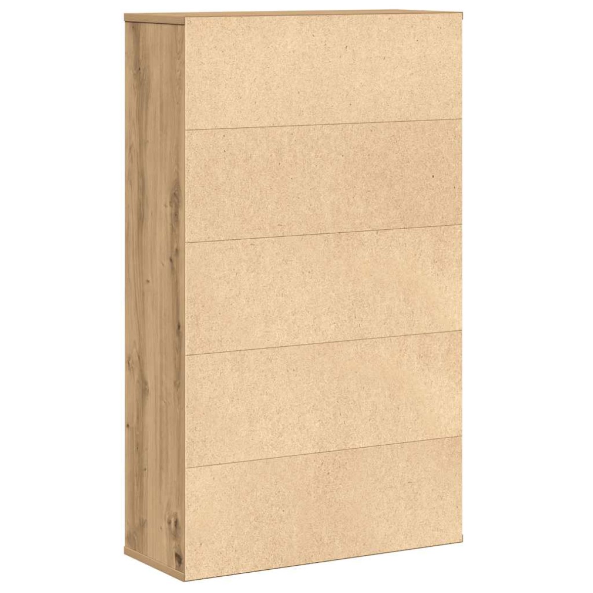 vidaXL Βιβλιοθήκη Αρτισιανή Δρυς 60x24x101,5 εκ. Επεξ. Ξύλο