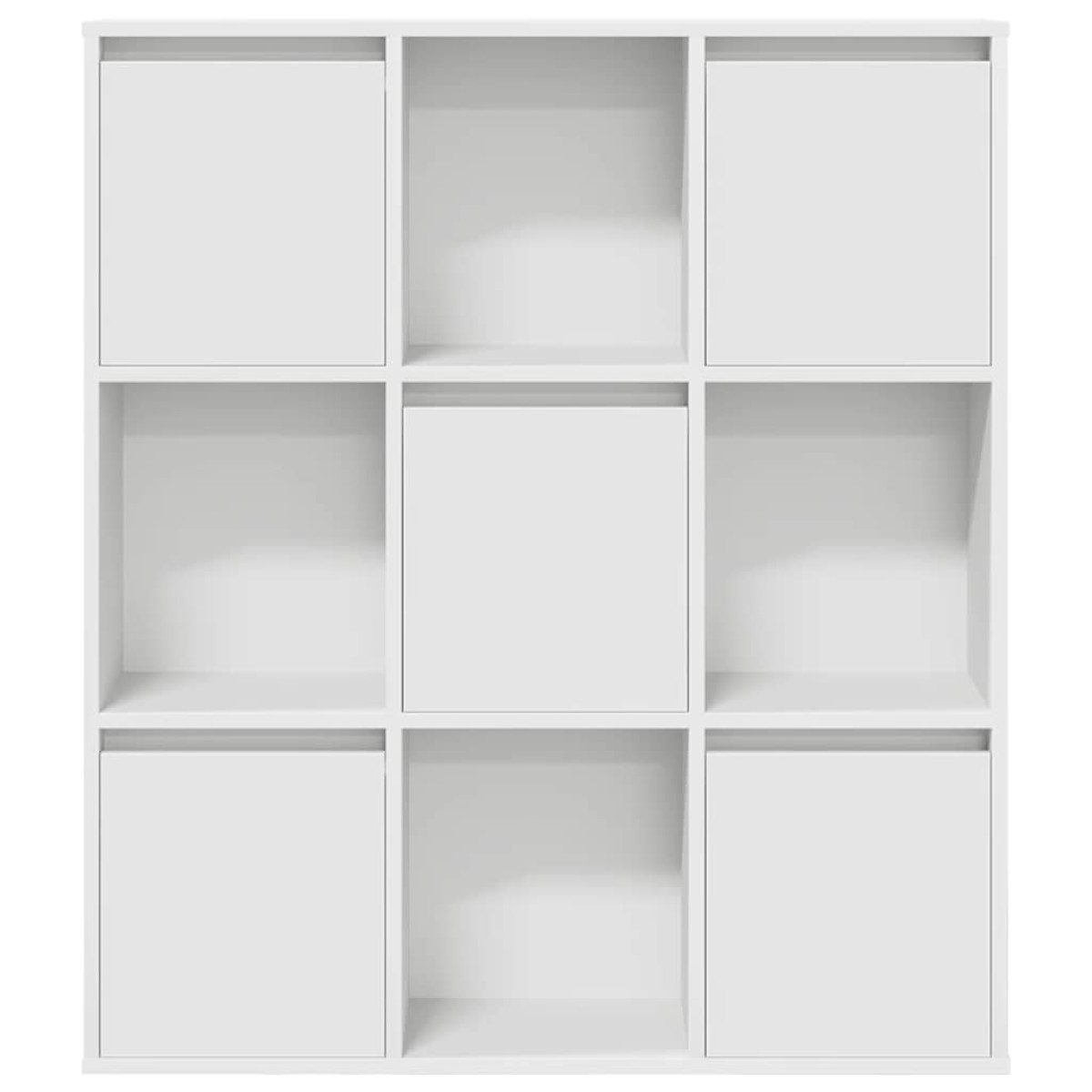 vidaXL Βιβλιοθήκη Λευκή 89x24x101,5 εκ. από Επεξεργασμένο Ξύλο