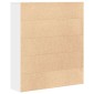 vidaXL Βιβλιοθήκη Λευκή 89x24x101,5 εκ. από Επεξεργασμένο Ξύλο