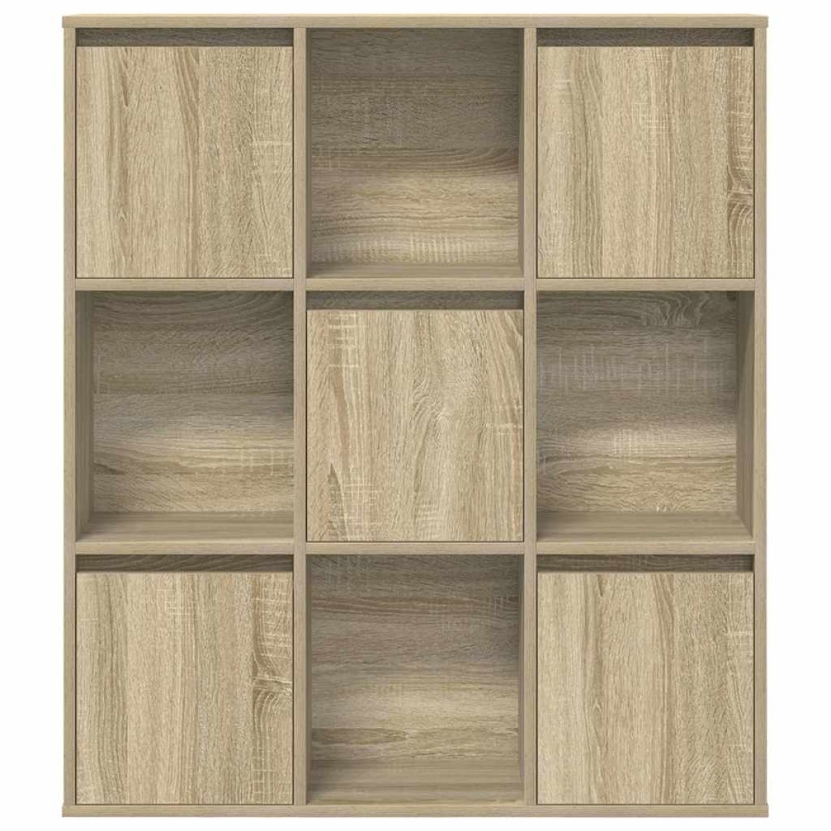 vidaXL Βιβλιοθήκη Sonoma Δρυς 89x24x101,5 εκ. από Επεξεργασμένο Ξύλο