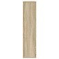 vidaXL Βιβλιοθήκη Sonoma Δρυς 89x24x101,5 εκ. από Επεξεργασμένο Ξύλο
